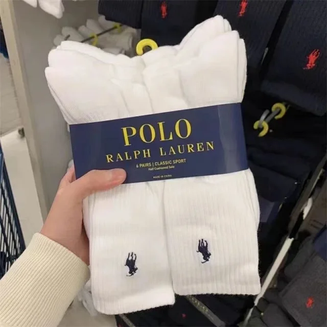 Polo Style Classic Crew Socks (3-Pack) - Details
