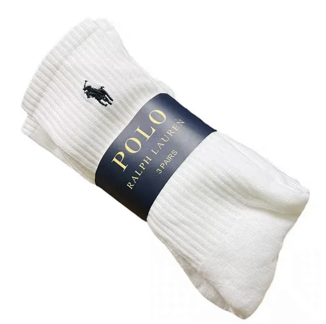 Polo Style Classic Crew Socks (3-Pack) - Details